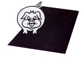 Rubber Pig Stall Mats Heat Mats 4872 Wean to Finish 4′ X 6′ Creep